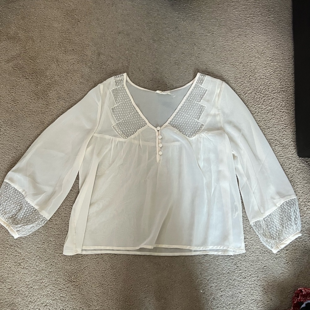 Sheer blouse